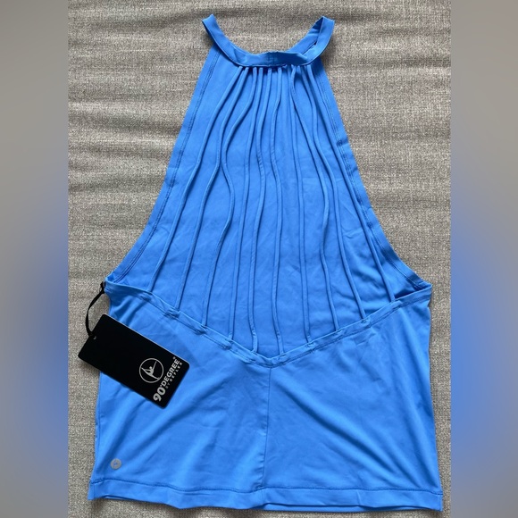 NWT 90 Degree By Reflex Womens Strappy Open Back Workout Tank Top XS - Picture 3 of 4